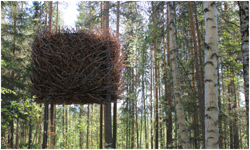 Treehouse, Sweden - Bird's Nest